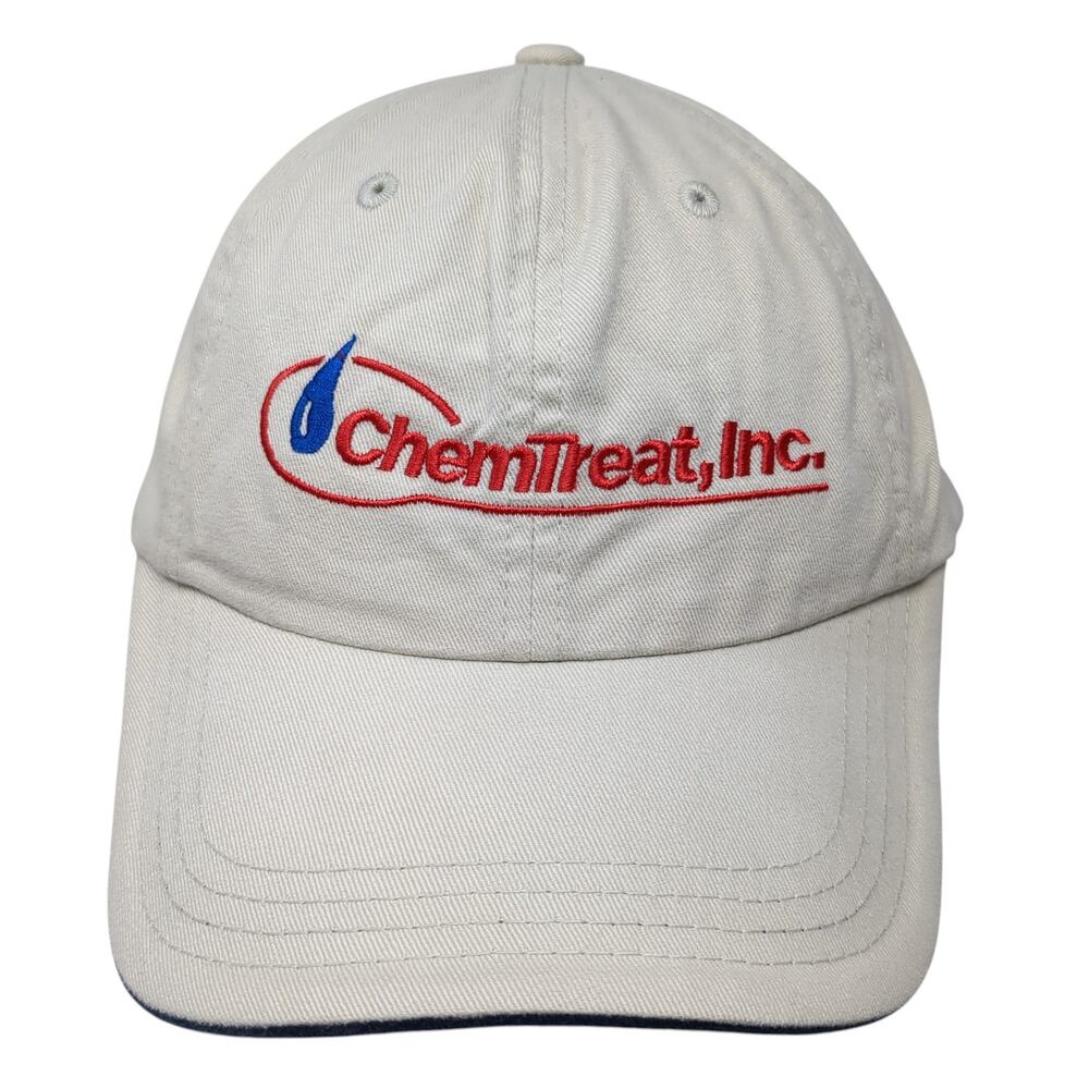 ChemTreat Inc. Slideback Hat Beige One Size Embroidered Thalhimer